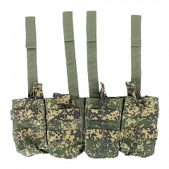 Подсумок "Легенда" под четыре магазина АК открытый